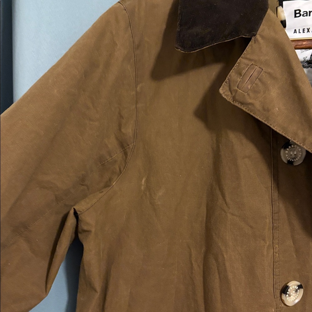 Barbour x Alexa Chung Waxed Coat - Picture 13 of 15
